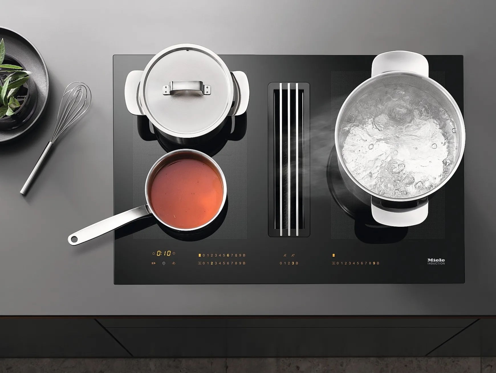Miele Fiskars Starter-Pfannenset „All Steel" (4-Teilig)- Kuchenzubehör