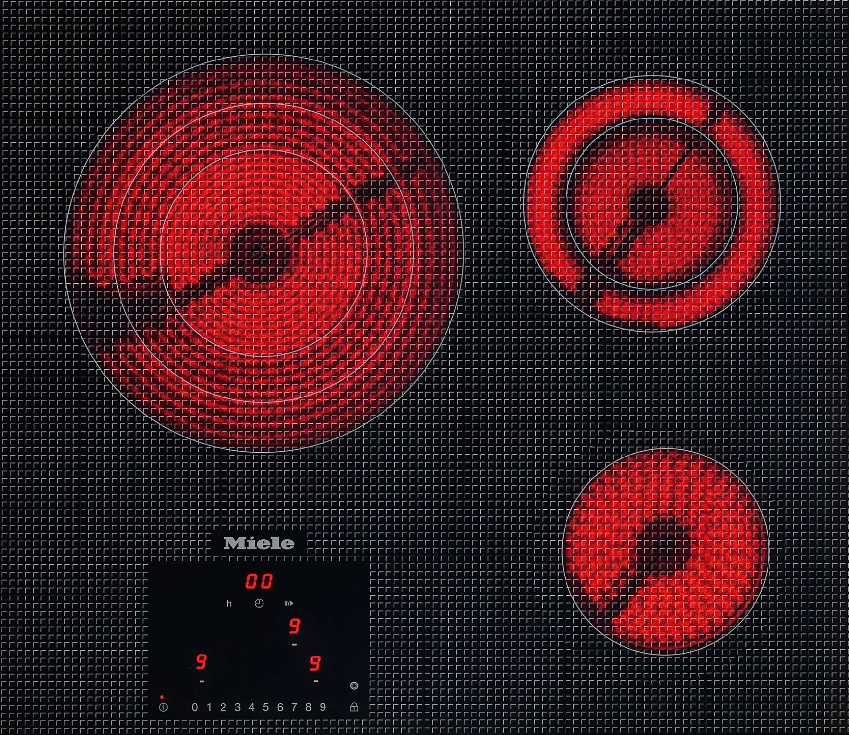 Miele Km 5820 240V- Kochfelder