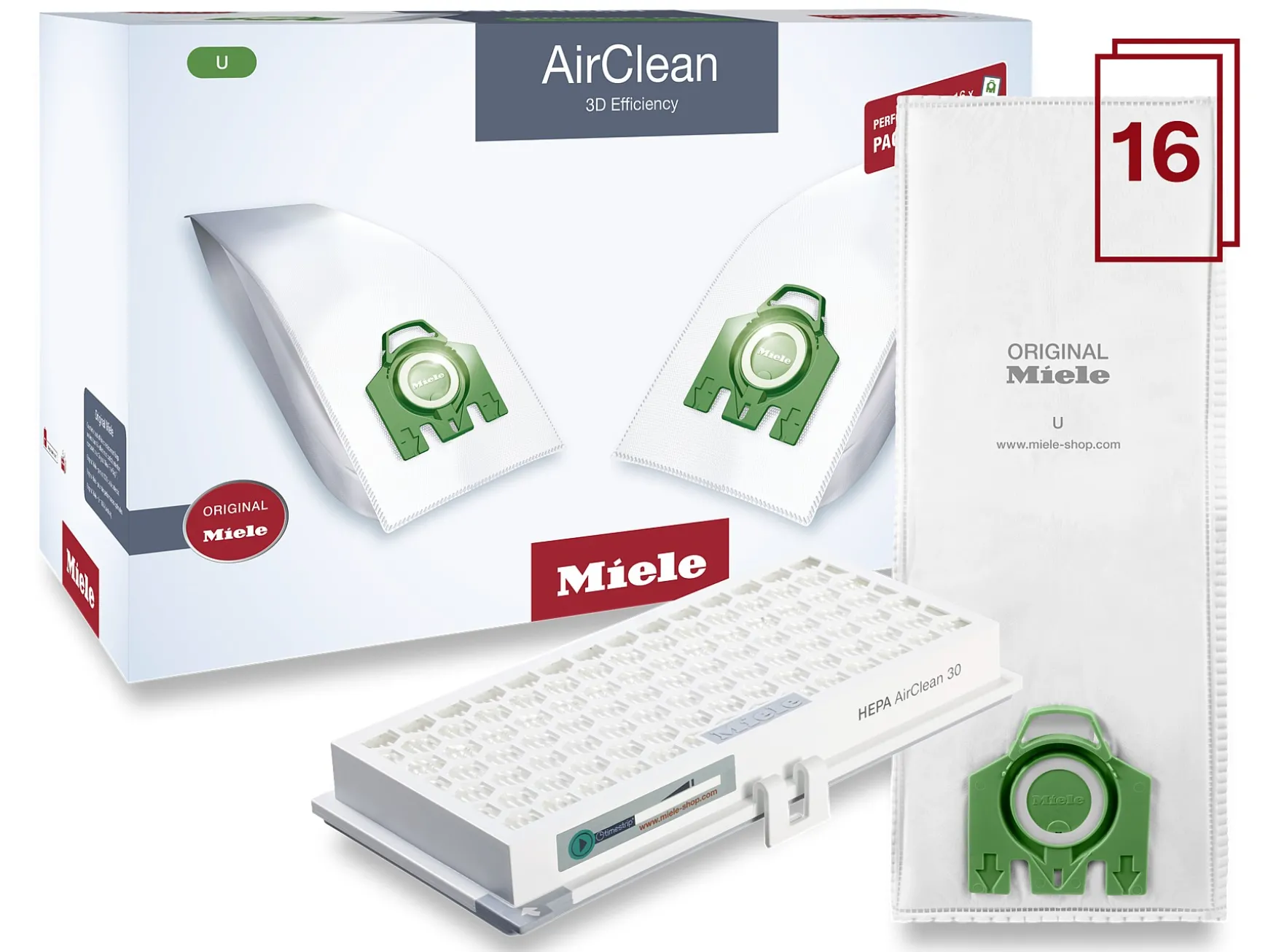 Miele Leistungspaket Airclean 3D Efficiency U- Zubehör
