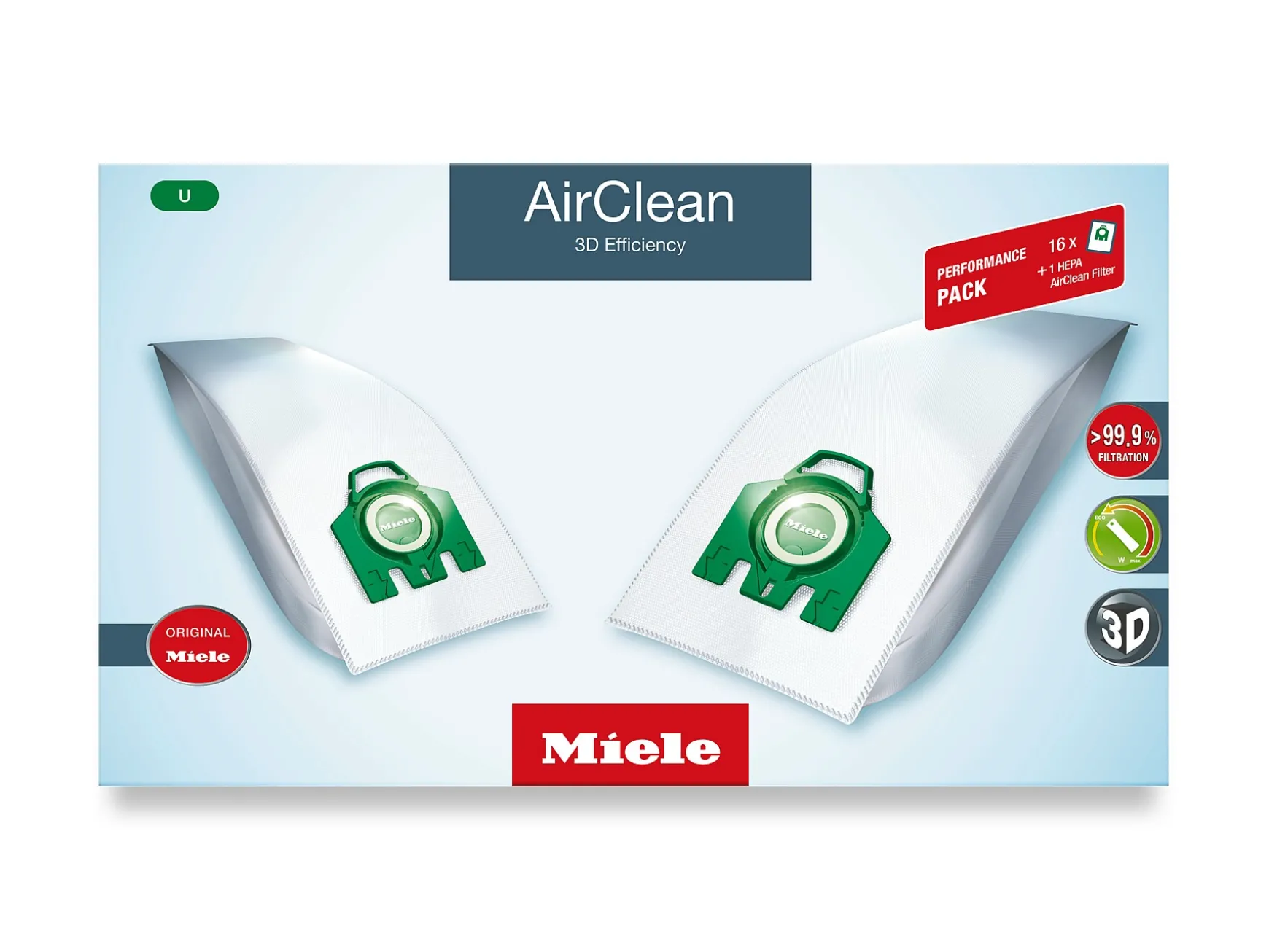Miele Leistungspaket Airclean 3D Efficiency U- Zubehör