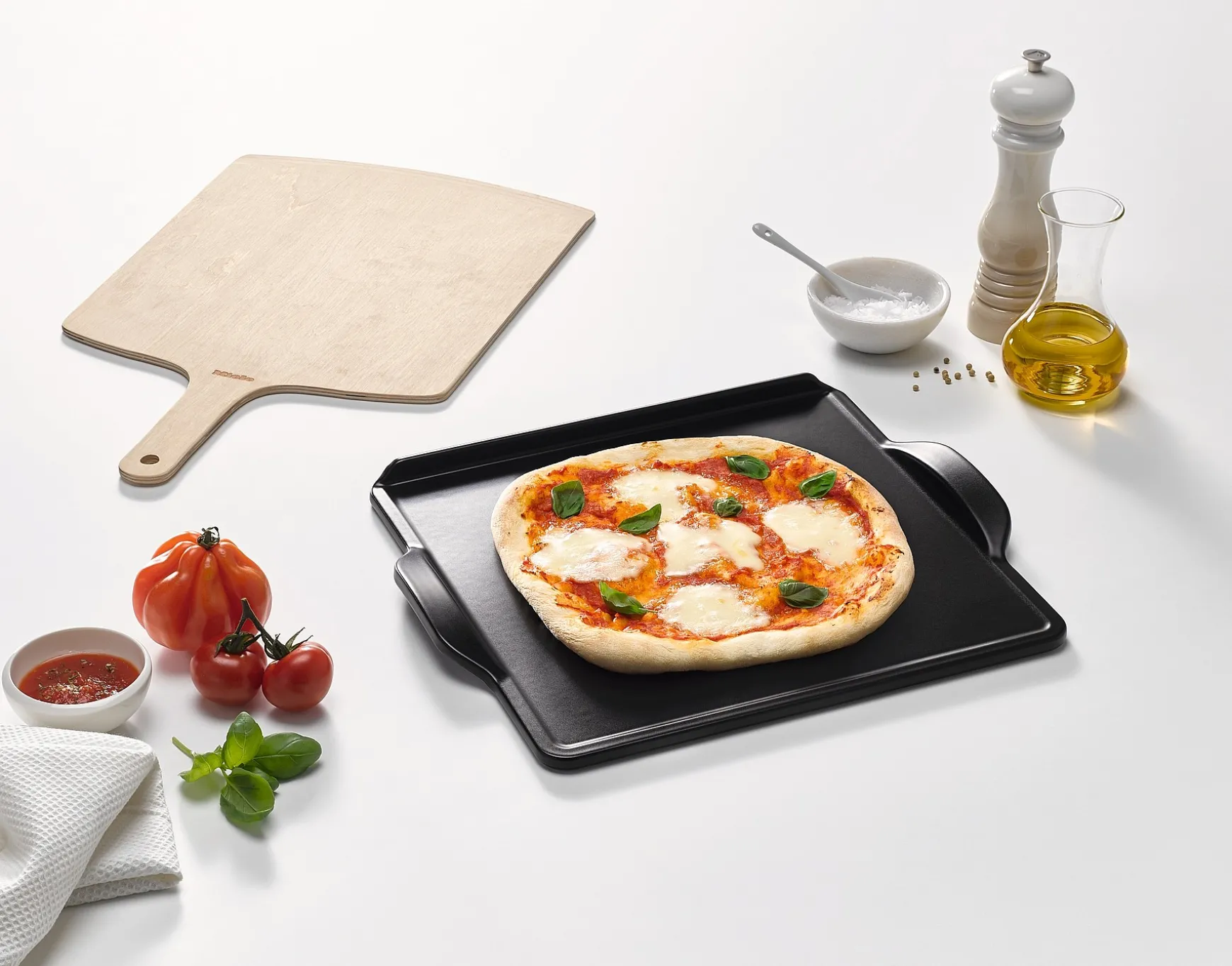 Miele Gourmet Back- Und Pizzastein- Kuchenzubehör