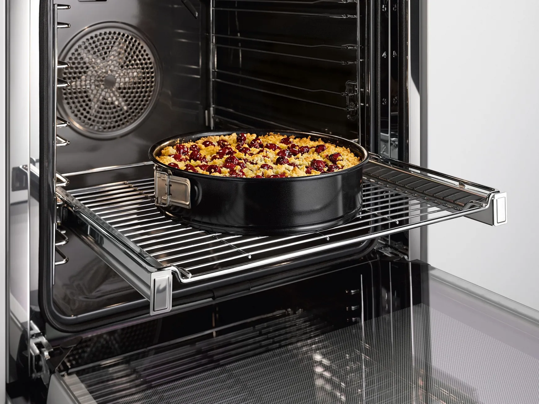 Miele Original Self Clean Ready Flexiclip-Teleskopschienen- Kuchenzubehör