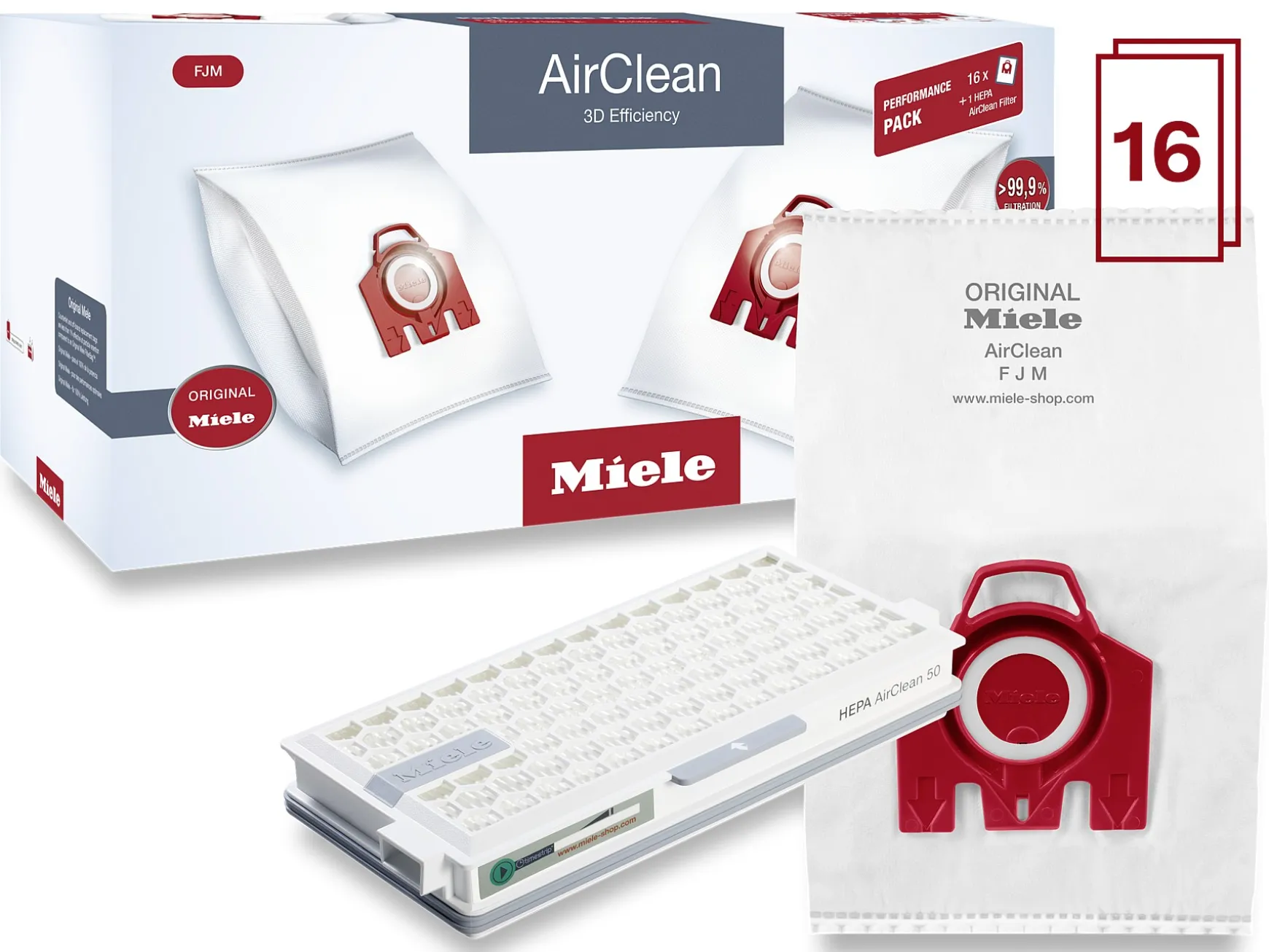 Miele Performance Pack Airclean 3D Efficiency Fjm- Zubehör