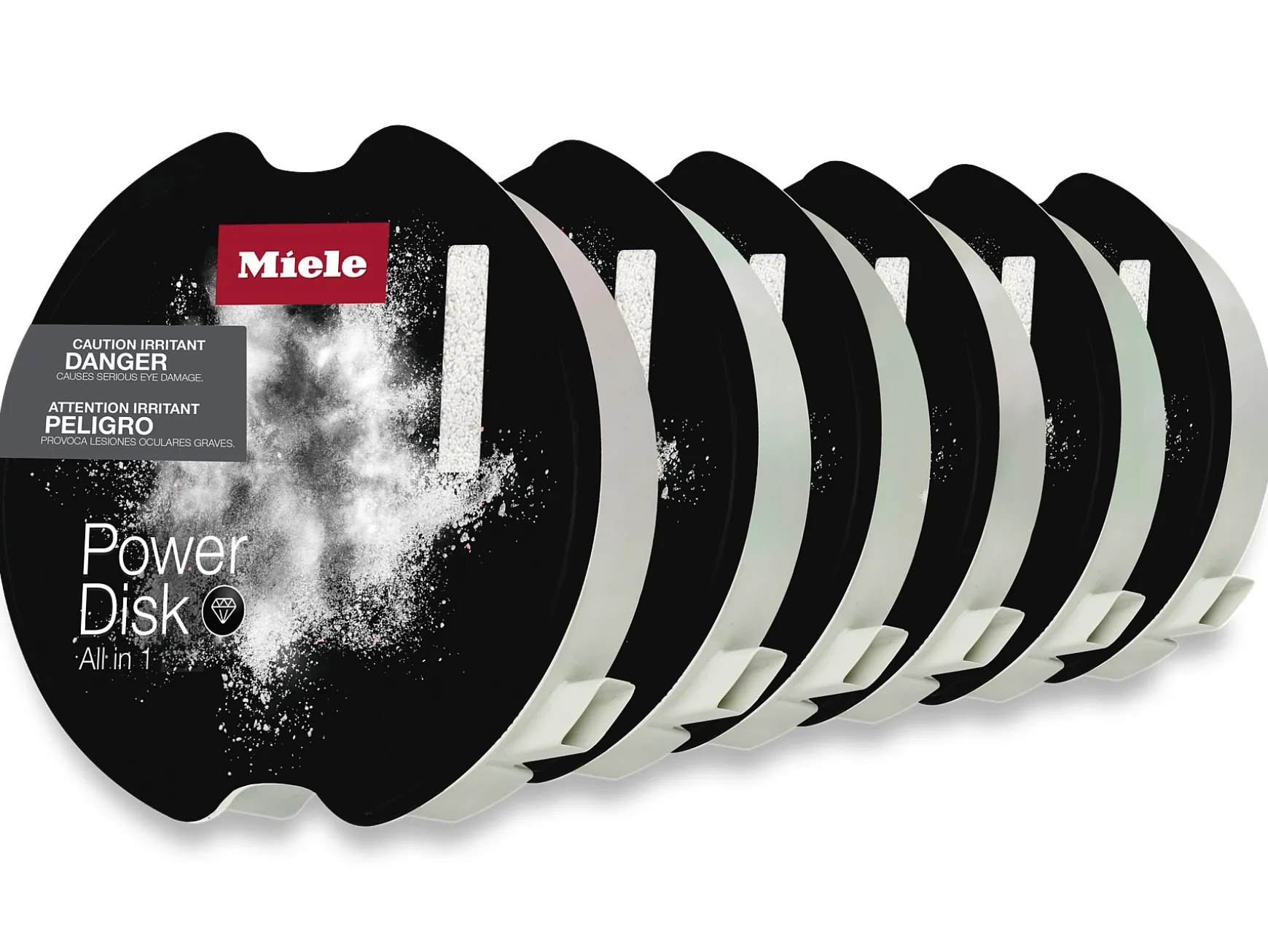 Miele Powerdisk All In 1. Versorgungsset 6X- spülmittel
