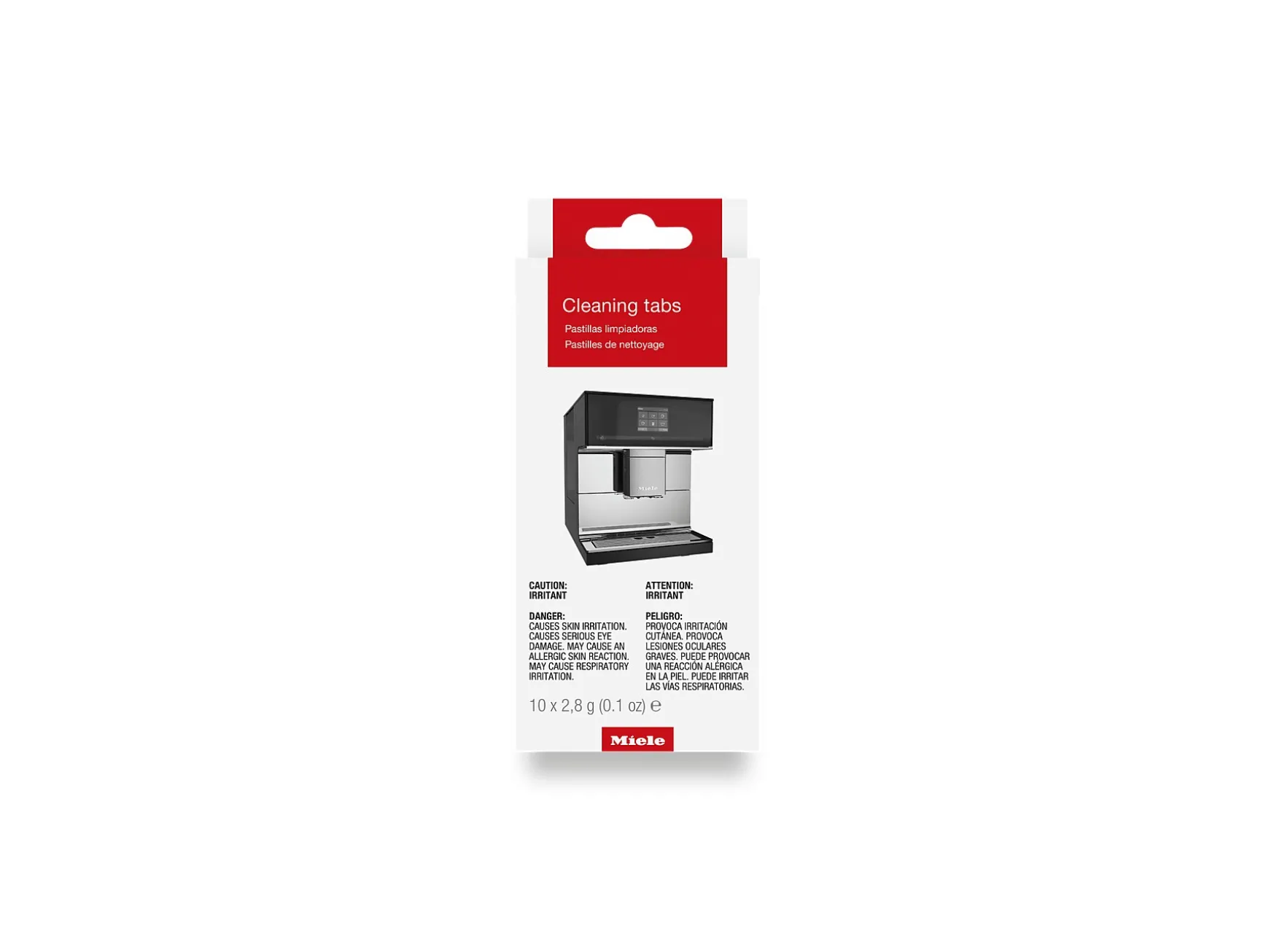 Miele Reinigungstabletten, 10 Tabs- Gerätepflege