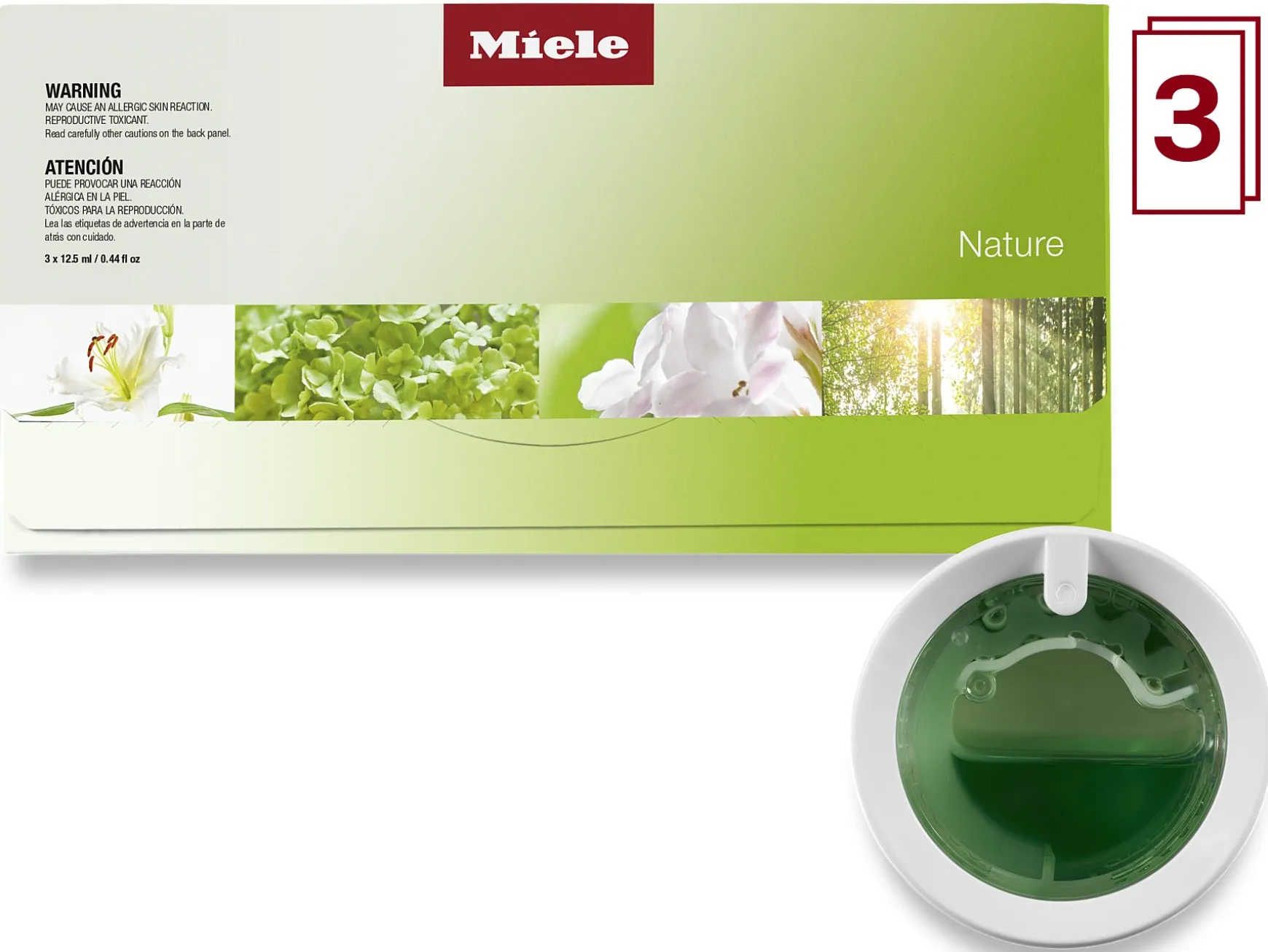 Miele Set Mit 3 X Flakons Mit Naturduft- Dufte Fur Waschetrockner