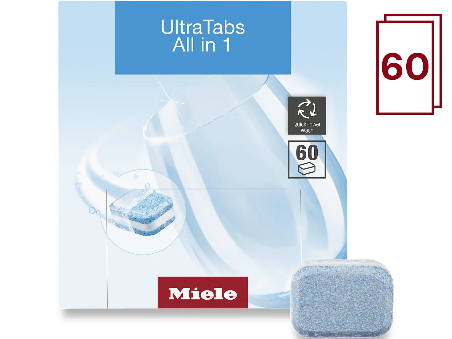 Miele Ultratabs All In 1, 60 Tabs- spülmittel