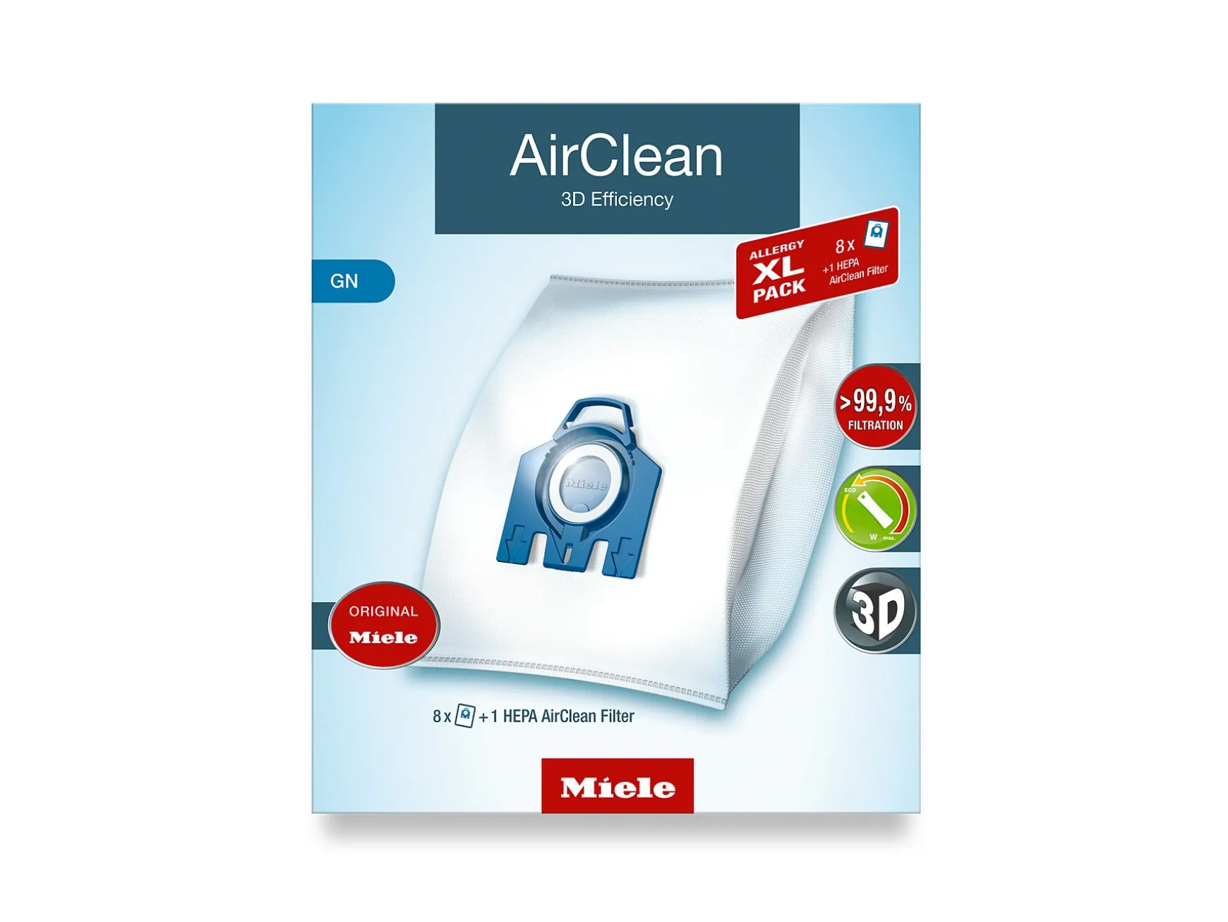 Miele Xl-Pack Airclean 3D Efficiency Gn- Zubehör